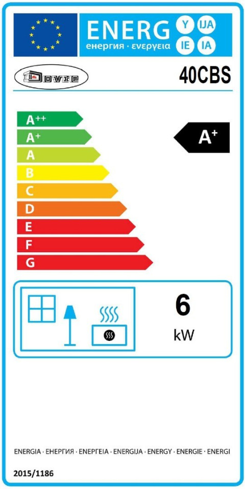 DOVRE PIEC WOLNOSTOJĄCY 40 CBS DOVRE PIEC WOLNOSTOJĄCY 40 CBS