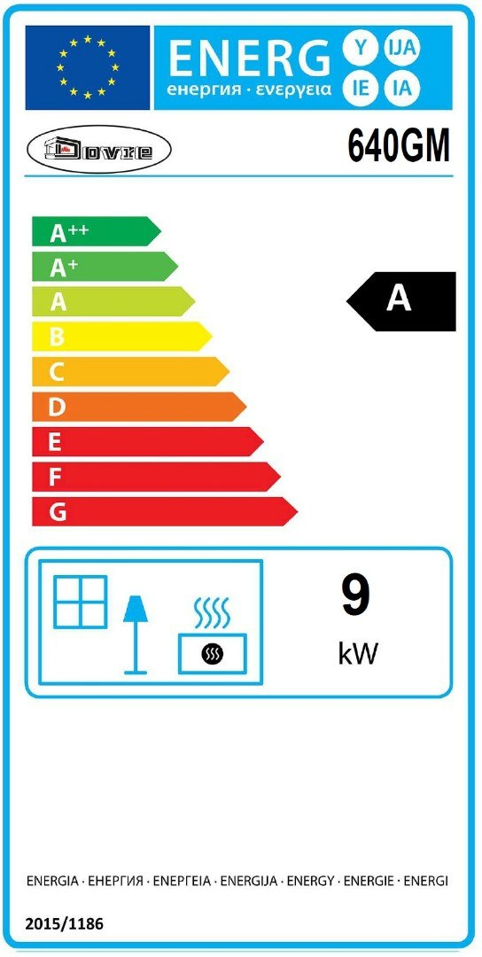 DOVRE PIEC WOLNOSTOJĄCY 640 GM DOVRE PIEC WOLNOSTOJĄCY 640 GM