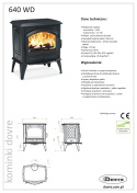 DOVRE PIEC WOLNOSTOJĄCY 640 WD