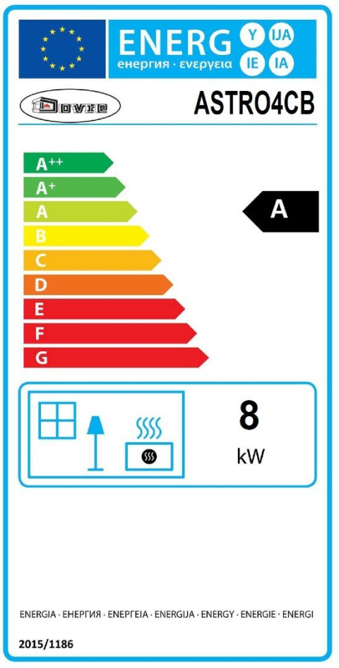DOVRE PIEC WOLNOSTOJĄCY ASTRO 4 CB/P DOVRE PIEC WOLNOSTOJĄCY ASTRO 4 CB/P