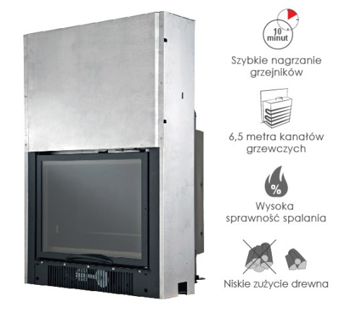 MCZ WKŁAD KOMINKOWY HYDROTHERM 70V MCZ WKŁAD KOMINKOWY HYDROTHERM 70V