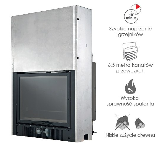 MCZ WKŁAD KOMINKOWY HYDROTHERM 80 MCZ WKŁAD KOMINKOWY HYDROTHERM 80