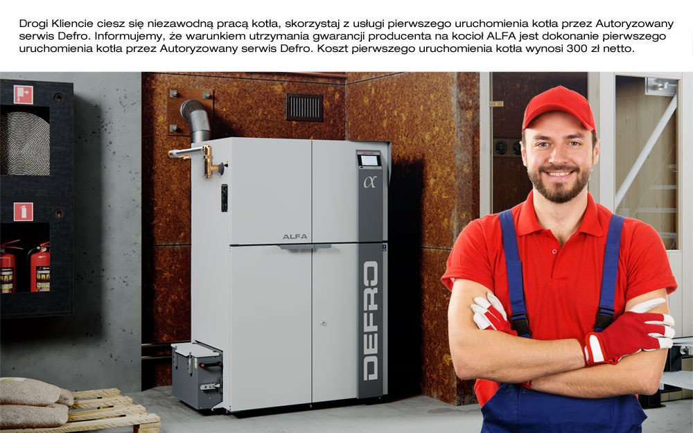 DEFRO KOCIOŁ ALFA 17 KW DEFRO KOCIOŁ ALFA 17 KW