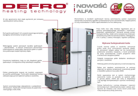 DEFRO KOCIOŁ ALFA II 17 KW DEFRO KOCIOŁ ALFA II 17 KW