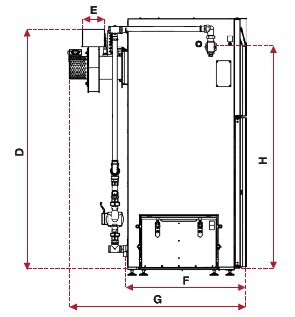 DEFRO KOCIOŁ ALFA 22 KW DEFRO KOCIOŁ ALFA 22 KW