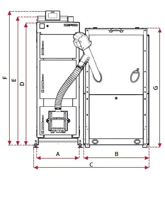 DEFRO KOCIOŁ KOMFORT EKO EKOPELL 25 KW DEFRO KOCIOŁ KOMFORT EKO EKOPELL 25 KW