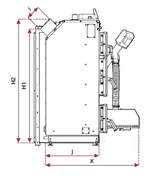 DEFRO KOCIOŁ KOMFORT EKO EKOPELL 30 KW DEFRO KOCIOŁ KOMFORT EKO EKOPELL 30 KW