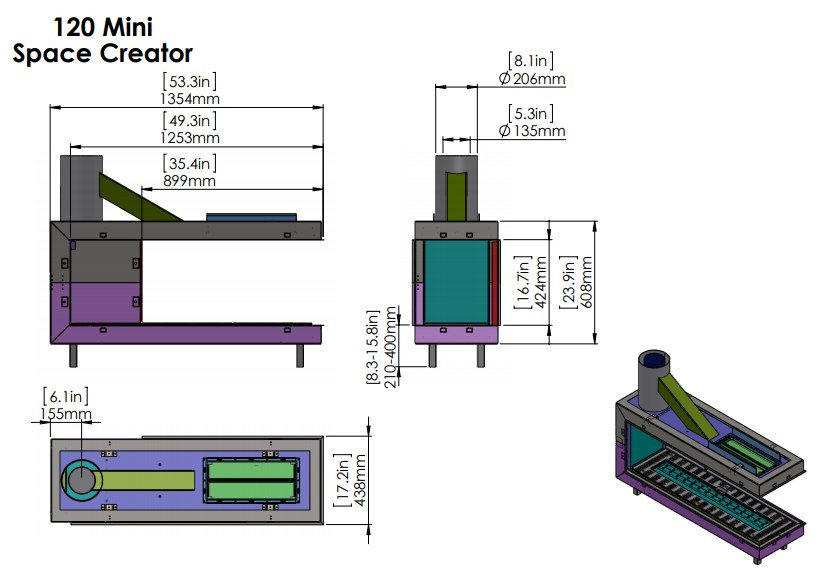 ORTAL KOMINEK GAZOWY SPACE CREATOR 120 MINI ORTAL KOMINEK GAZOWY SPACE CREATOR 120 MINI
