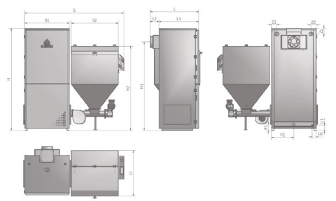 KLIMOSZ KOCIOŁ DUO INDUSTRIAL NG 100 KLIMOSZ KOCIOŁ DUO INDUSTRIAL NG 100