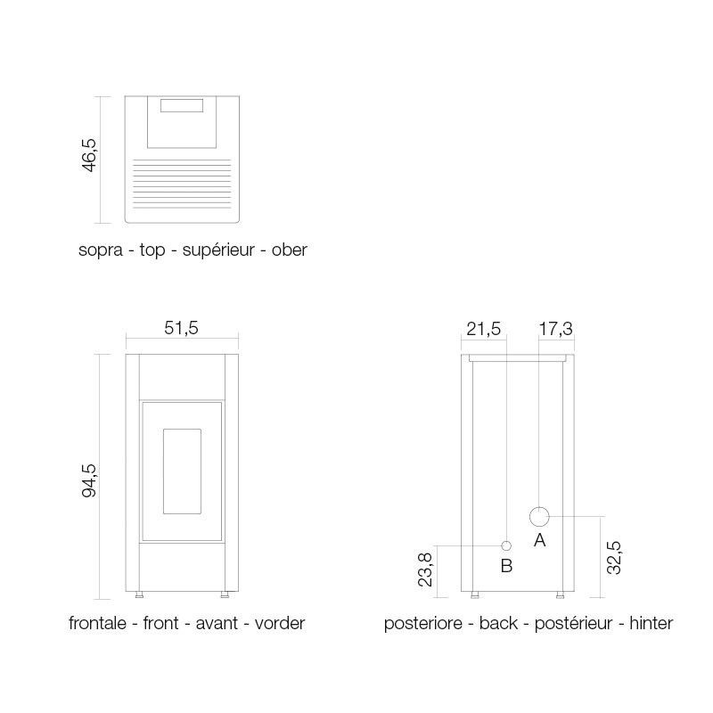 CADEL PIEC CRISTAL3 8,5 KW CADEL PIEC CRISTAL3 8,5 KW