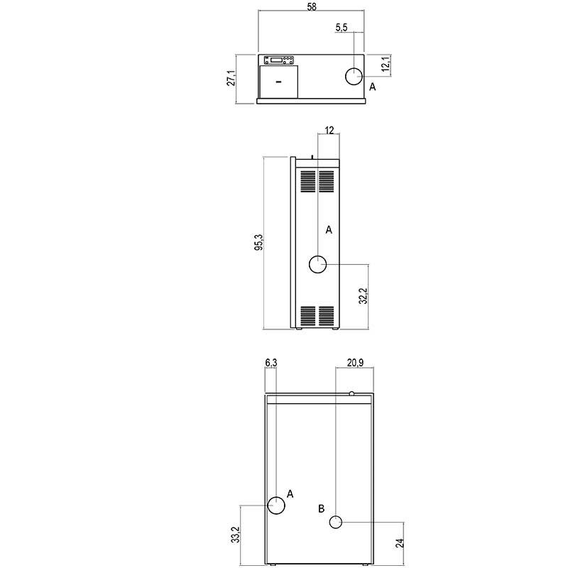 CADEL PIEC SPIRIT3 5,2 KW CADEL PIEC SPIRIT3 5,2 KW