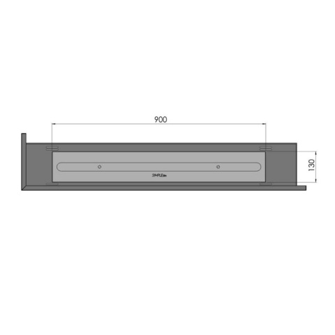 SIMPLE FIRE BIOKOMINEK CORNER 1200 LEWY SIMPLE FIRE BIOKOMINEK CORNER 1200 LEWY