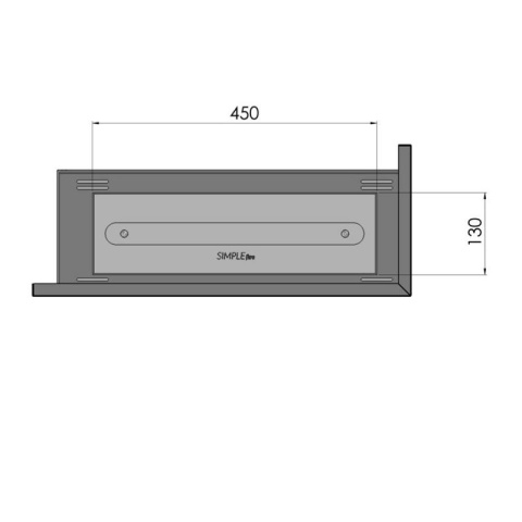 SIMPLE FIRE BIOKOMINEK CORNER 600 PRAWY SIMPLE FIRE BIOKOMINEK CORNER 600 PRAWY