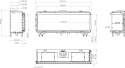 ELEMENT4 KOMINEK GAZOWY BIDORE 140