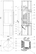 HAAS+SOHN PIEC KOMINKOWY OVALIS GRANDE