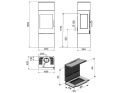 HAAS+SOHN PIEC KOMINKOWY SALZBURG EASY OTWARTY BOX