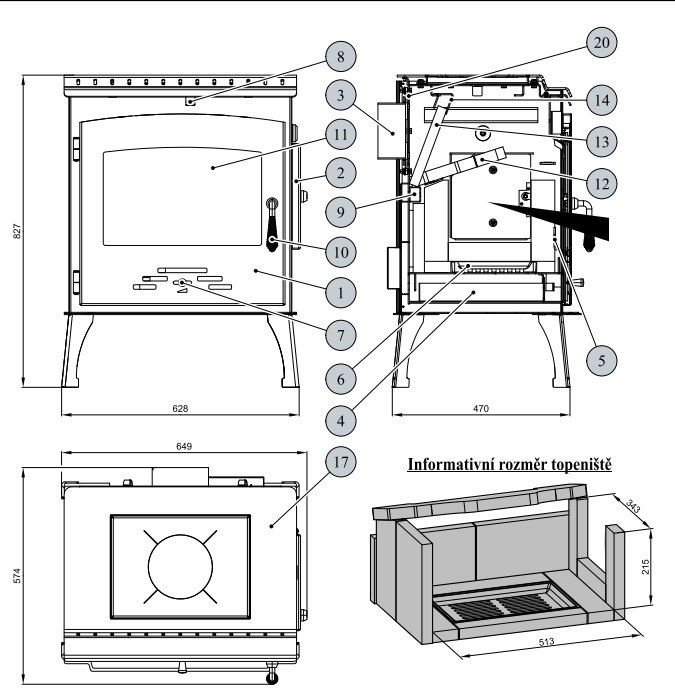 HAAS+SOHN PIEC KOMINKOWY ARKTIC HAAS+SOHN PIEC KOMINKOWY ARKTIC