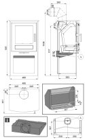 HAAS+SOHN PIEC KOMINKOWY LEVANGER