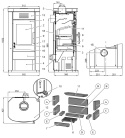 HAAS+SOHN PIEC KOMINKOWY SALERNO II