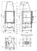 HAAS+SOHN WKŁAD KOMINKOWY MALVIK IV