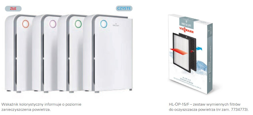 VIESSMANN OCZYSZCZACZ POWIETRZA HL-OP-15 VIESSMANN OCZYSZCZACZ POWIETRZA HL-OP-15