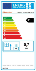 ROMOTOP WKŁAD KOMINKOWY HEAT R/L 2G S 60.44.33.23 HR2SY 23/ HL2SY 23