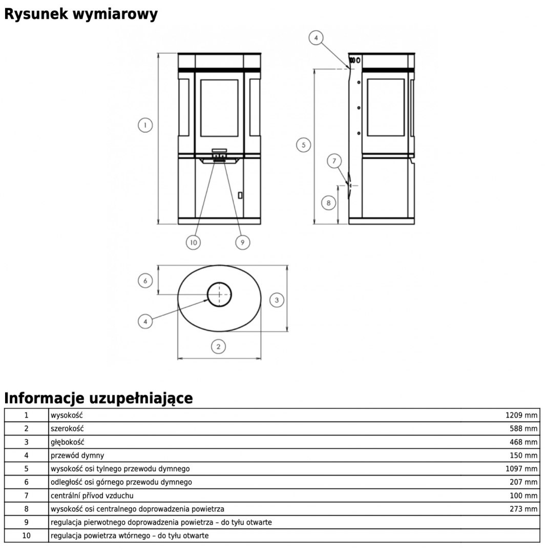 ABX PIEC KOMINKOWY YUKON CZARNY ABX PIEC KOMINKOWY YUKON CZARNY