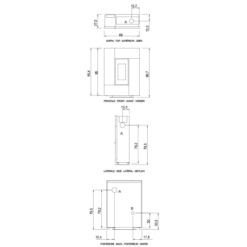 CADEL PIEC GRACE3 7,0 KW CADEL PIEC GRACE3 7,0 KW