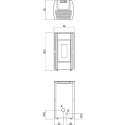 CADEL PIEC PERLA 7,0 KW