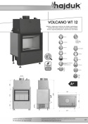 HAJDUK WKŁAD KOMINKOWY VOLCANO WT-12