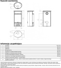 ABX PIEC KOMINKOWY ATLANTIK 7 PIASKOWIEC/CZARNY