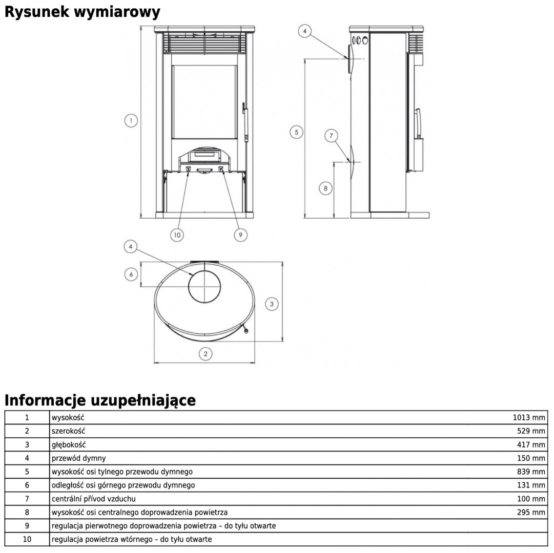 ABX PIEC KOMINKOWY TARTU 5 PIASKOWIEC/CZARNY ABX PIEC KOMINKOWY TARTU 5 PIASKOWIEC/CZARNY