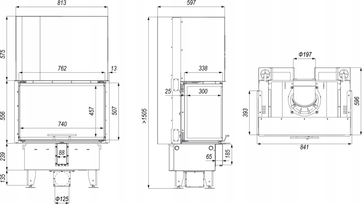 DEFRO WKŁAD KOMINKOWY HOME INTRA SM C G DEFRO WKŁAD KOMINKOWY HOME INTRA SM C G