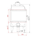 BEF HOME WKŁAD KOMINKOWY THERM 8 CP/CL