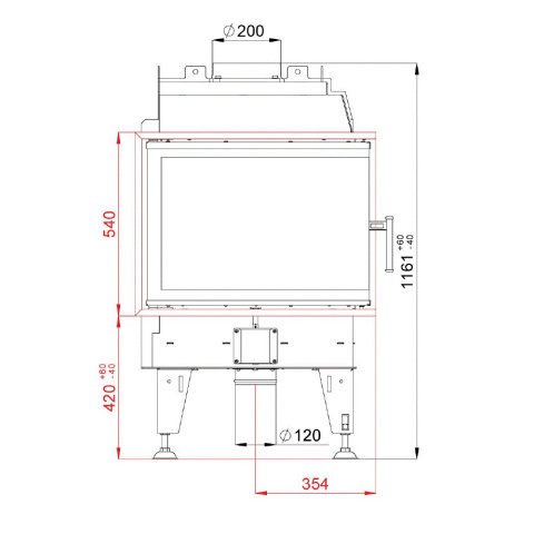 BEF HOME WKŁAD KOMINKOWY THERM 8 CP/CL BEF HOME WKŁAD KOMINKOWY THERM 8 CP/CL