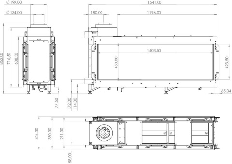 ELEMENT4 KOMINEK GAZOWY SUMMUM 140 T ELEMENT4 KOMINEK GAZOWY SUMMUM 140 T