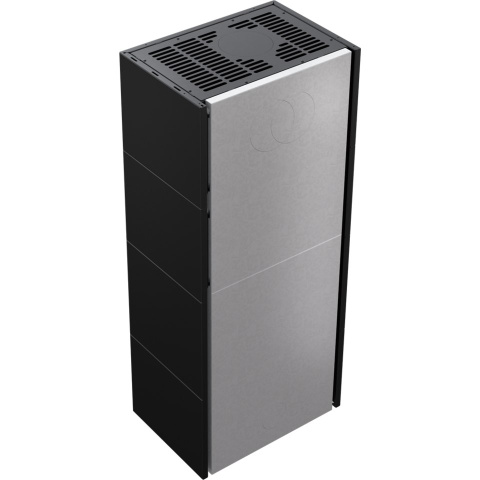 KRATKI WKŁAD KOMINKOWY SIMPLE 8 BS Z ZABUDOWA BOX LEWY CZARNY KRATKI WKŁAD KOMINKOWY SIMPLE 8 BS Z ZABUDOWA BOX LEWY CZARNY