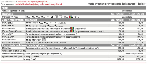 HEIZTECHNIK KOCIOŁ HT DASPELL LUX 20 HEIZTECHNIK KOCIOŁ HT DASPELL LUX 20