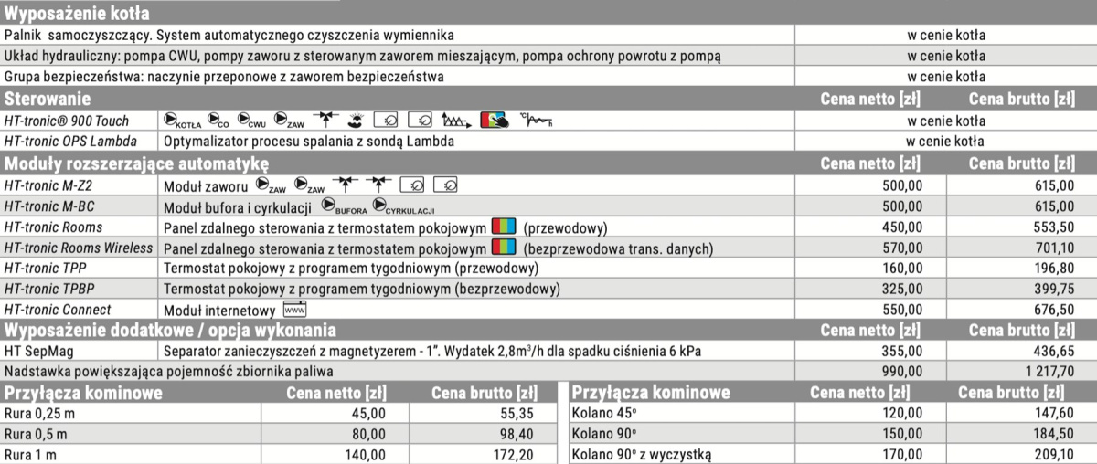 HEIZTECHNIK KOCIOŁ ONE 8 HEIZTECHNIK KOCIOŁ ONE 8