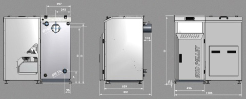 OGNIWO KOCIOŁ ECO PELLET KOMPAKT 18 KW OGNIWO KOCIOŁ ECO PELLET KOMPAKT 18 KW