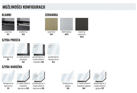 UNICO WKŁAD KOMINKOWY DRAGON 4B SLIM LIFT RASTER UNICO WKŁAD KOMINKOWY DRAGON 4B SLIM LIFT RASTER