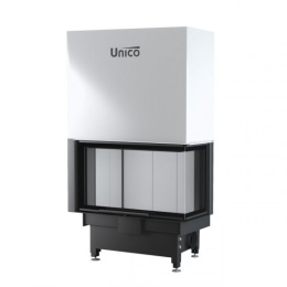 UNICO WKŁAD KOMINKOWY DRAGON 4B SLIM LIFT RASTER