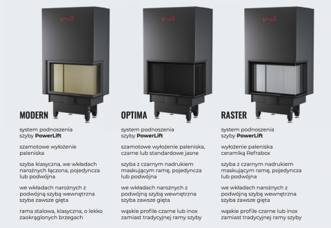 UNICO WKŁAD KOMINKOWY DRAGON 8B XXL LIFT MODERN UNICO WKŁAD KOMINKOWY DRAGON 8B XXL LIFT MODERN