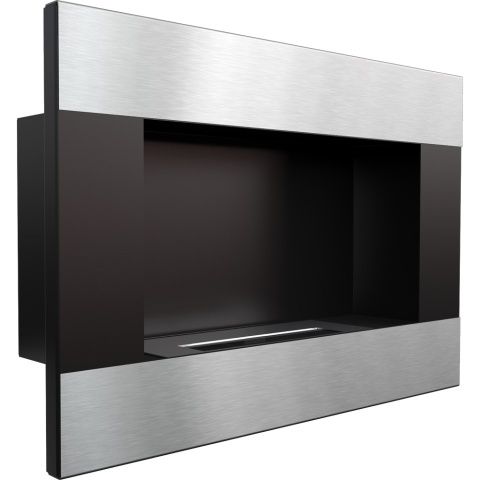 KRATKI BIOKOMINEK DELTA CZARNY HORIZONTAL KRATKI BIOKOMINEK DELTA CZARNY HORIZONTAL