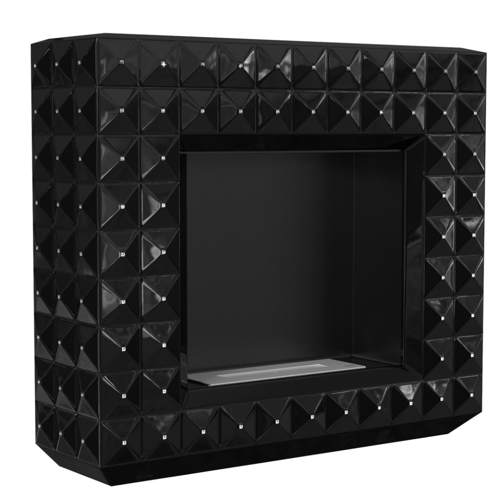 KRATKI BIOKOMINEK EGZUL CZARNY SWAROVSKI KRATKI BIOKOMINEK EGZUL CZARNY SWAROVSKI