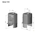 MORSO PIEC WOLNOSTOJĄCY KONWEKCYJNY 1126
