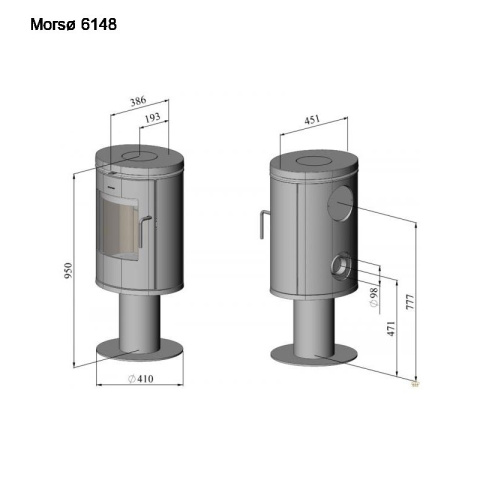 MORSO PIEC WOLNOSTOJĄCY KONWEKCYJNY 6148 MORSO PIEC WOLNOSTOJĄCY KONWEKCYJNY 6148