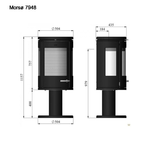MORSO PIEC WOLNOSTOJĄCY KONWEKCYJNY 7948 MORSO PIEC WOLNOSTOJĄCY KONWEKCYJNY 7948