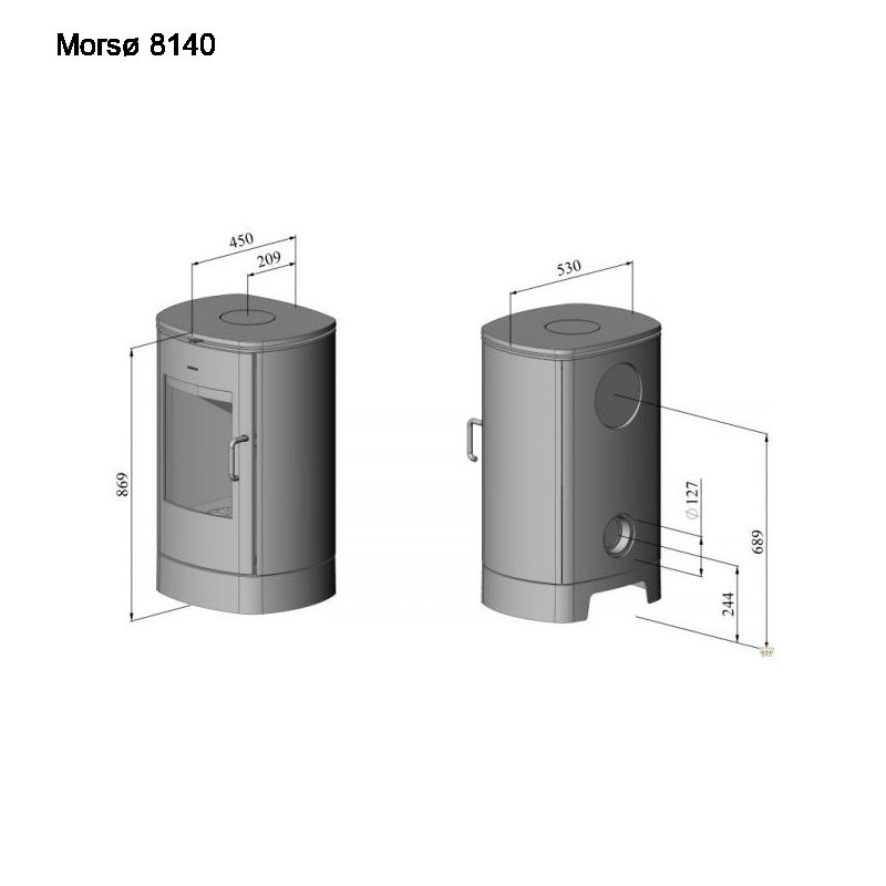 MORSO PIEC WOLNOSTOJĄCY KONWEKCYJNY 8140 MORSO PIEC WOLNOSTOJĄCY KONWEKCYJNY 8140