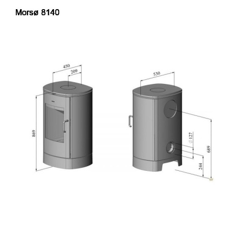 MORSO PIEC WOLNOSTOJĄCY KONWEKCYJNY 8140 MORSO PIEC WOLNOSTOJĄCY KONWEKCYJNY 8140